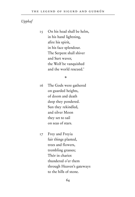 The Legend of Sigurd and Gudrun, Джон Р. Р. Толкін