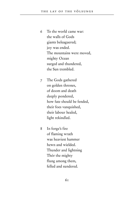 The Legend of Sigurd and Gudrun, Джон Р. Р. Толкін