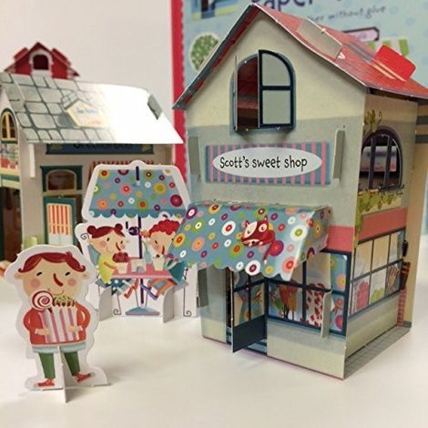 Press-Out: Paper Town, Fiona Watt