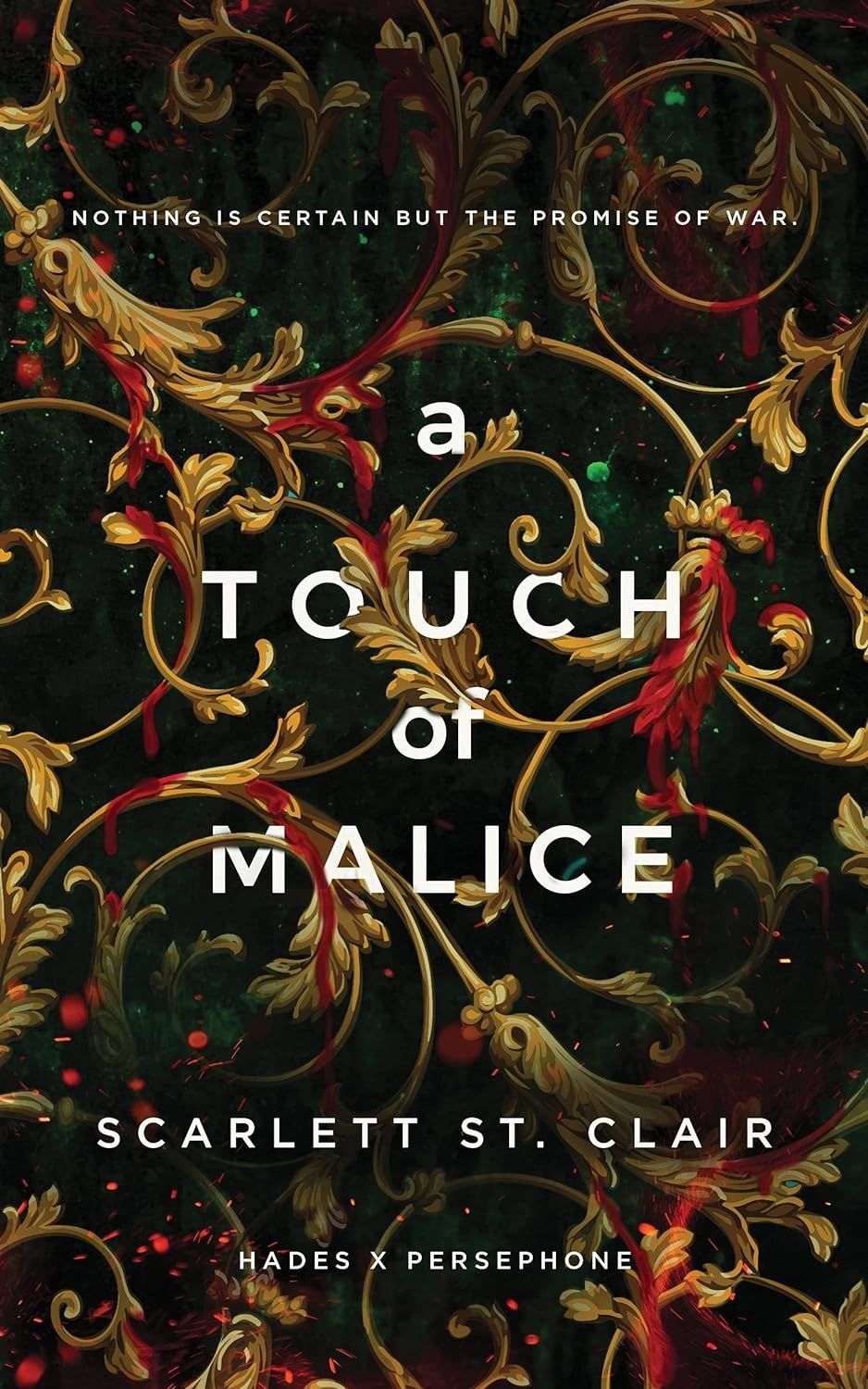 Обкладинка Hades x Persephone Saga Book5: A Touch of Malice. Scarlett St. Clair