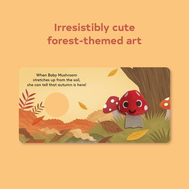 Baby Mushroom: Finger Puppet Book, Yu-Hsuan Huang