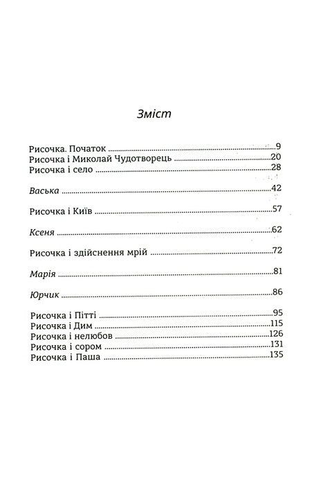 Рисочка, Оксана Шаварська