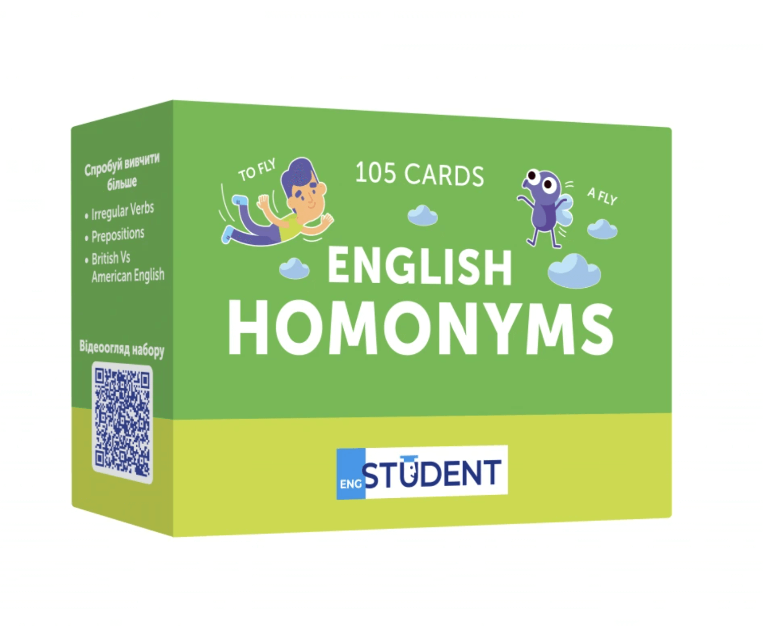 Картки англійських слів - English Homonyms 105 карток