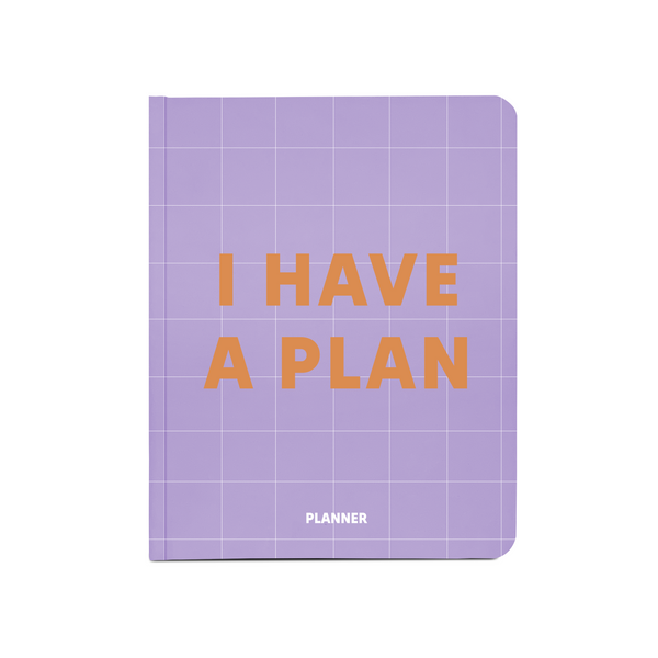Блокнот для планування "I HAVE A PLAN" бузковий