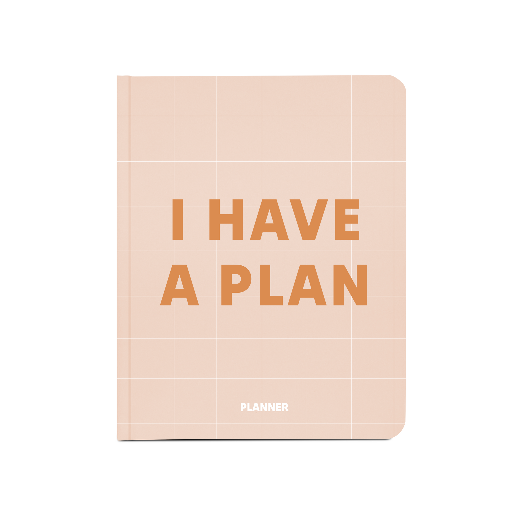 Блокнот для планування "I HAVE A PLAN" бежевий