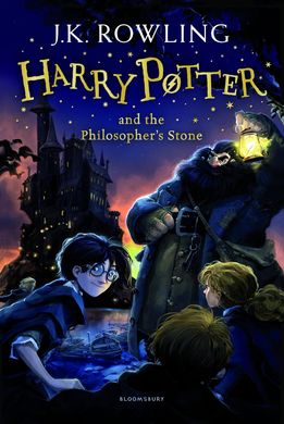 Harry Potter and the Philosopher's Stone (синя, м'яка)