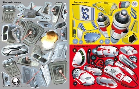 Build Your Own Spaceships. Sticker Book, Саймон Тадгоуп