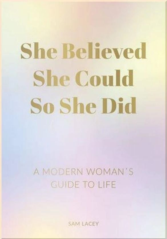 Обкладинка She Believed She Could So She Did
