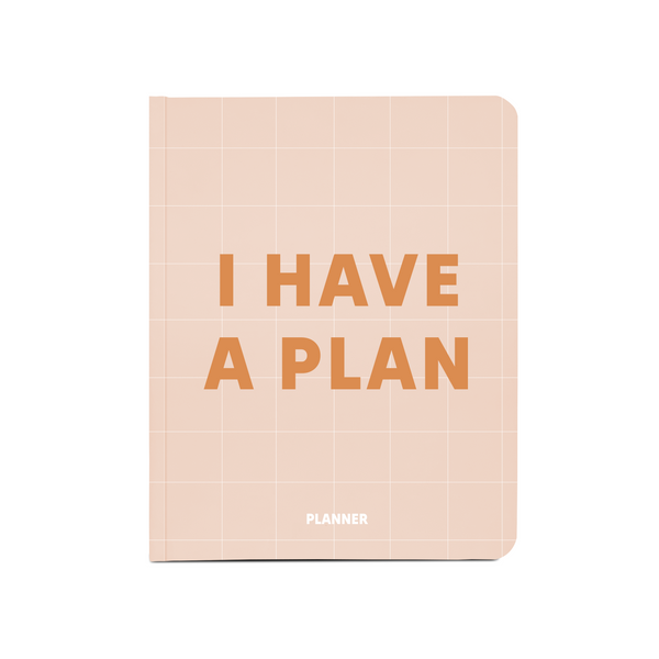 Блокнот для планування "I HAVE A PLAN" бежевий
