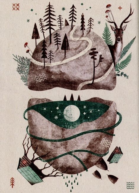 Знаки карпатської магії. Громовиця Бердник