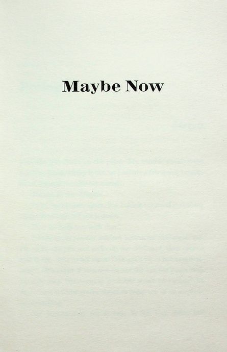 Maybe Now, Коллін Гувер
