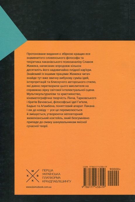Річ із внутрішнього простору, Славой Жижек