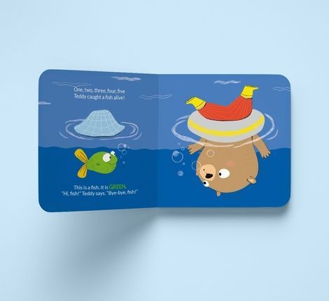 Teddy loves fishing, Олена Жупанова
