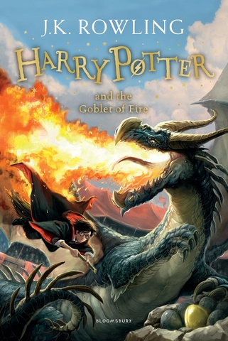 Harry Potter and the Goblet of Fire (голуба, м'яка)