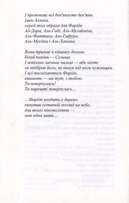 Фаріде. Роман-апокриф, Ірен Роздобудько