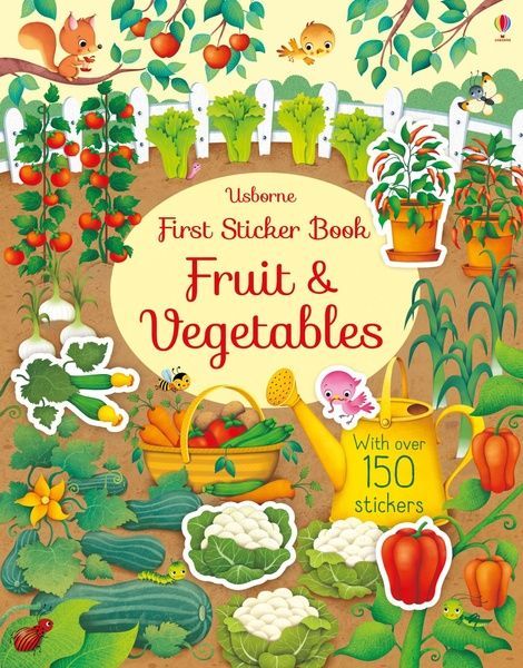 First Sticker Book: Fruit & Vegetables, Hannah Watson
