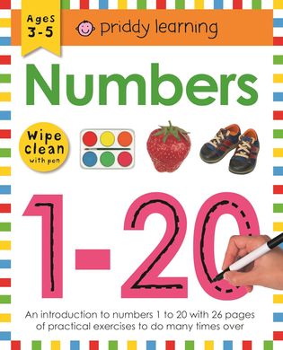 Wipe Clean Workbooks: Numbers 1-20, Roger Priddy