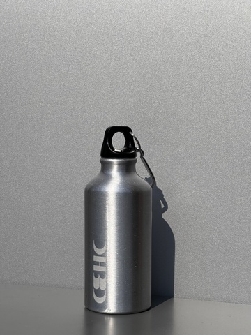 Пляшка спортивна алюмінієва 400 мл з логотипом