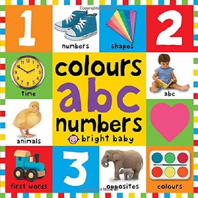 Colours ABC Numbers, Roger Priddy